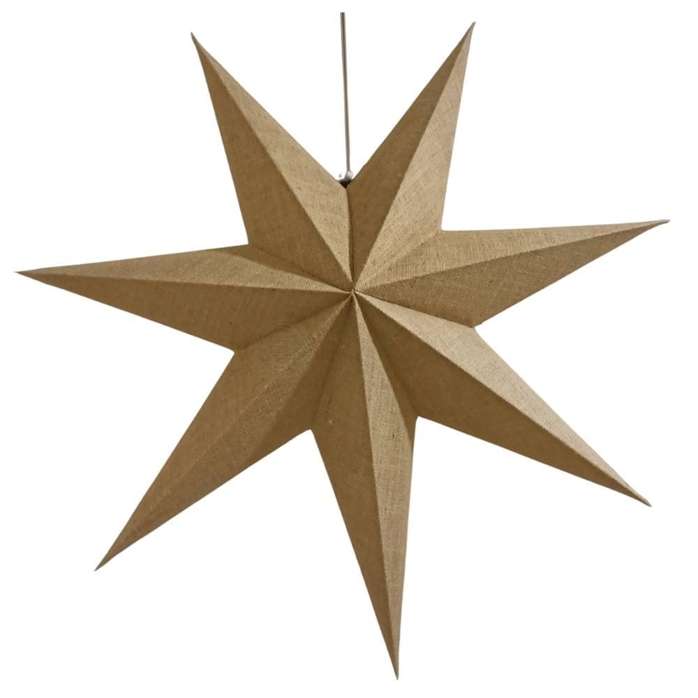 EJ 001 -5 Ptr. Natural Jute Coated Star - Image 5