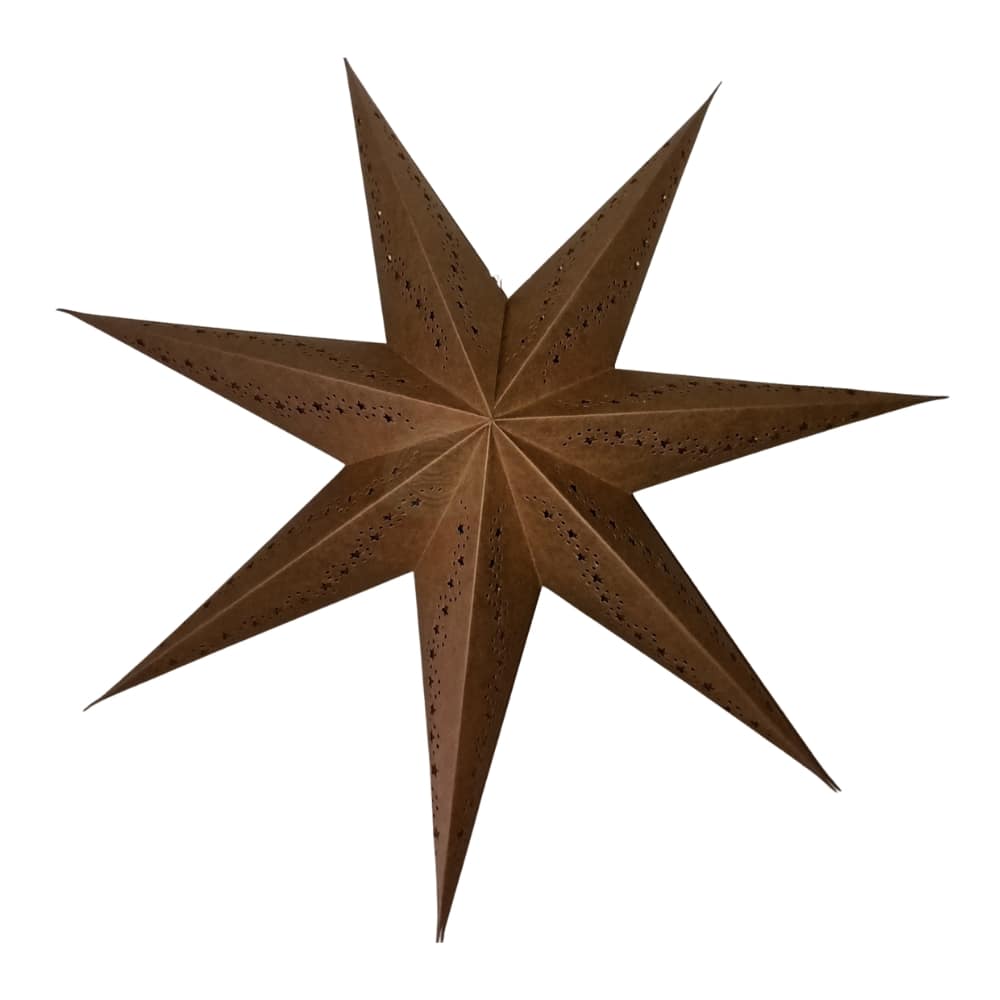 EP 065-7 Ptr. Natural 7 Pointer Punched Star