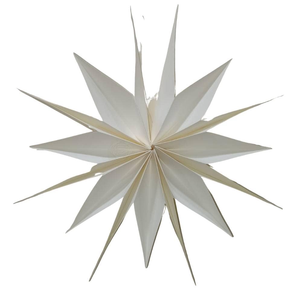 EP 1213- Dia 50 cm White Natural Capella Paper Star
