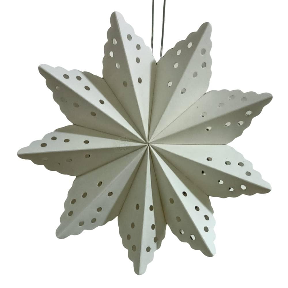 EP23-028, Dia 15 CM Paper Snowflakes