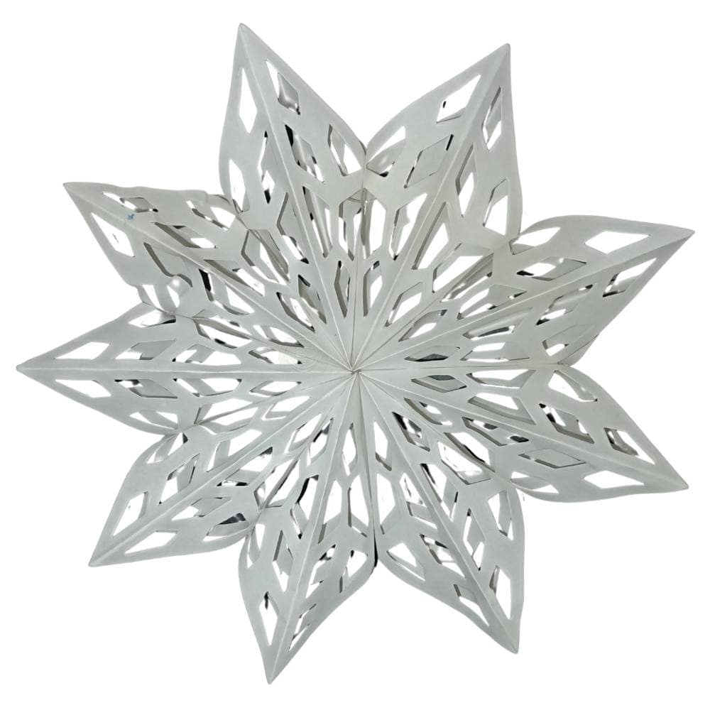 EP23-032 Dia 20 CM White Paper Snowflakes