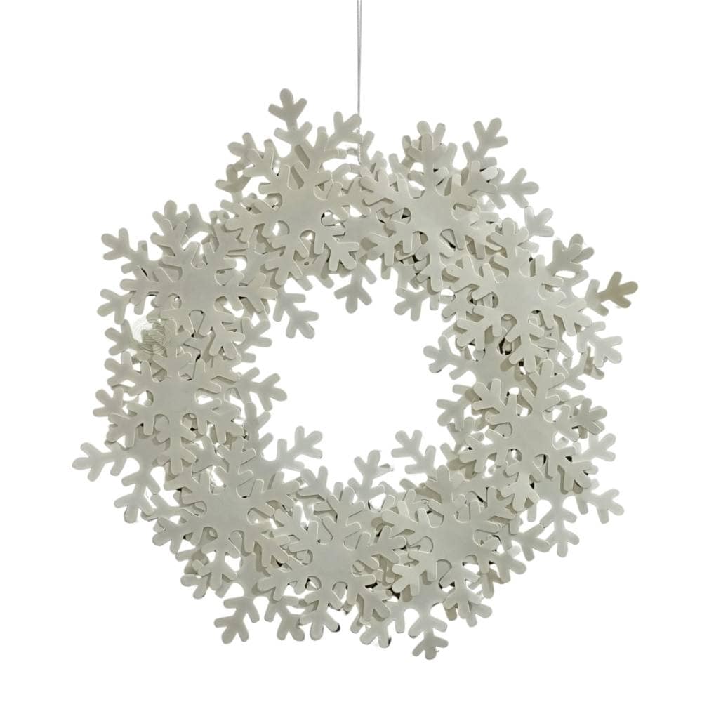EW 006 Snowfalkes Paper Wreath